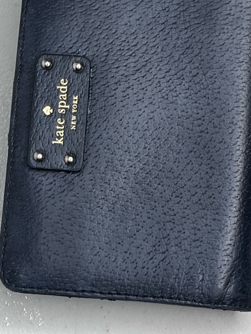 Kate Spade Grove Street Tellie Black Leather Wallet - Picture 6 of 15
